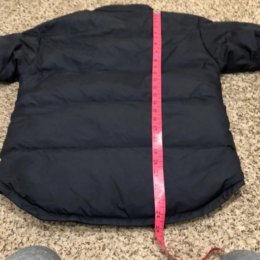 Ralph Lauren Down Puffer Jacket Size 12 Navy Blue